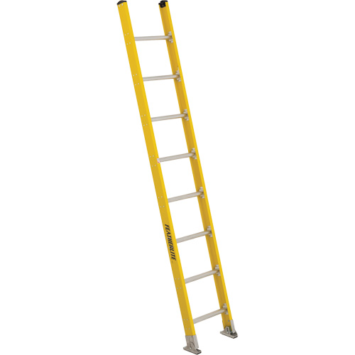 Industrial Extra Heavy-Duty Straight Ladders (5600 Series), 8', Fibreglass, 375 lbs., CSA Grade 1AA NRZ Safety Inc.