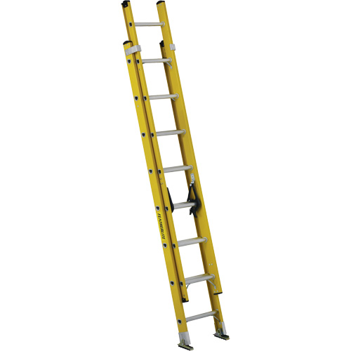 Industrial Heavy-Duty Extension Ladders (6900 Series), 300 lbs. Cap., 13' H, Grade 1A NRZ Safety Inc.