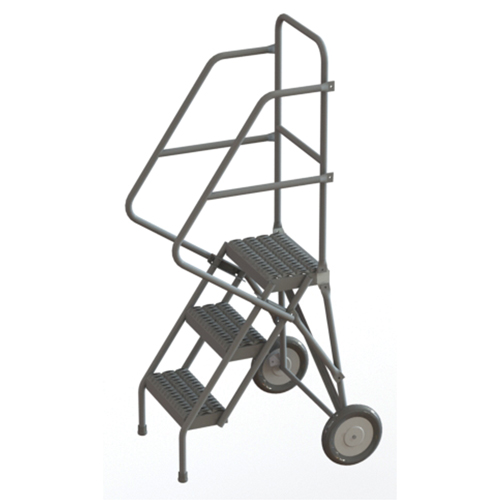 &eacute;chelles roulantes, 3 marches, Stri&eacute;, Hauteur 30" NRZ Safety Inc.