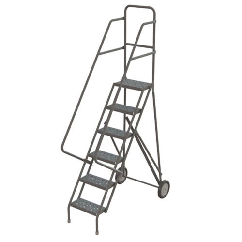&eacute;chelles roulantes, 6 marches, Stri&eacute;, Hauteur 66" NRZ Safety Inc.