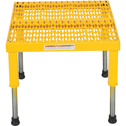 Adjustable Work-Mate Stand, 1 Step(s), 23-1/2" W x 19-9/16" L x 16-1/2" H, 500 lbs. Capacity NRZ Safety Inc.