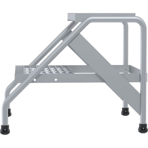 Escabeau en aluminium, 2 marche(s), 22-13/16" la x 24-9/16" lo x 20" h, Capacit&eacute; 500 lb NRZ Safety Inc.