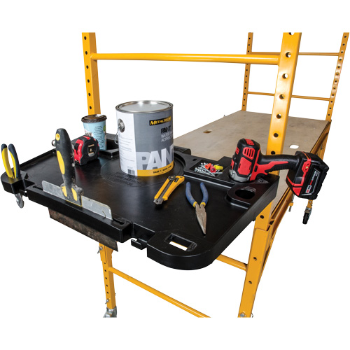 Tool Shelf for Scaffolding NRZ Safety Inc.