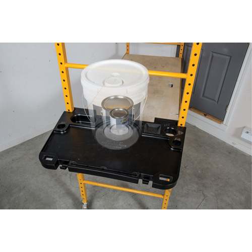 Tool Shelf for Scaffolding NRZ Safety Inc.