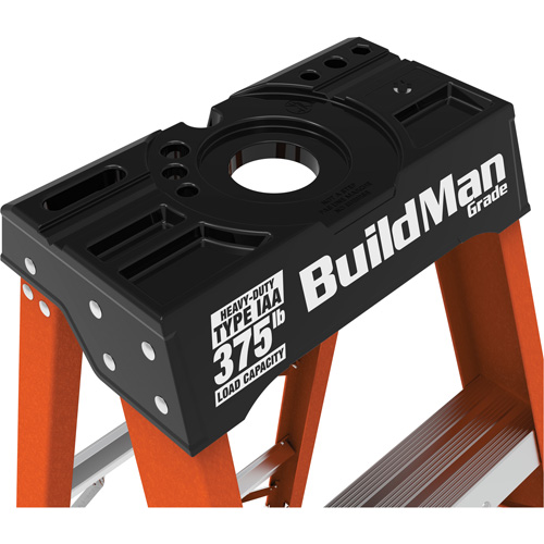 Step Ladder, 6', Fibreglass, 375 lbs. Capacity, Type 1AA NRZ Safety Inc.