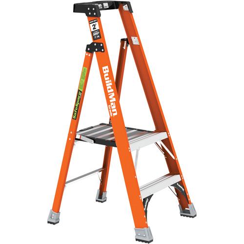 Safespace Platform Step Ladder, 2', 300 lbs. Cap. NRZ Safety Inc.