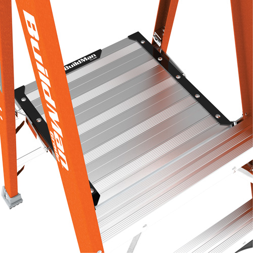 Safespace Platform Step Ladder, 12', 300 lbs. Cap. NRZ Safety Inc.