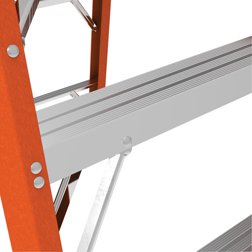 Safespace Platform Step Ladder, 12', 300 lbs. Cap. NRZ Safety Inc.