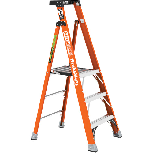 Safespace Platform Step Ladder, 3', 300 lbs. Cap. NRZ Safety Inc.