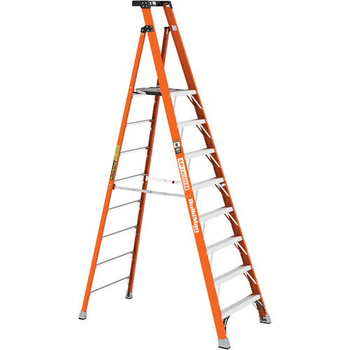 Safespace Platform Step Ladder, 8', 300 lbs. Cap. NRZ Safety Inc.