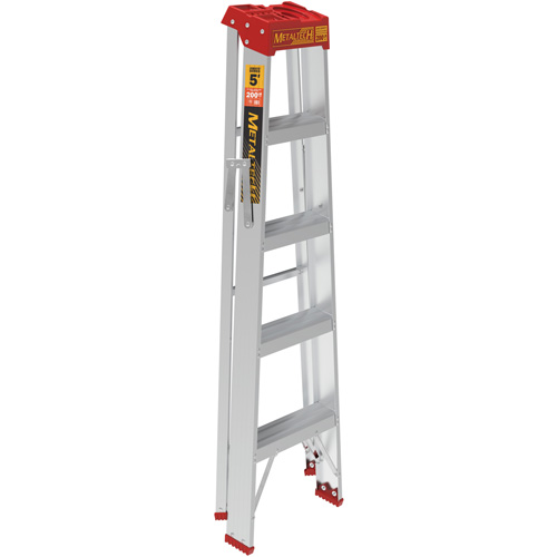 Step Ladder, 5', Aluminum, 200 lbs. Capacity, Type 3 NRZ Safety Inc.