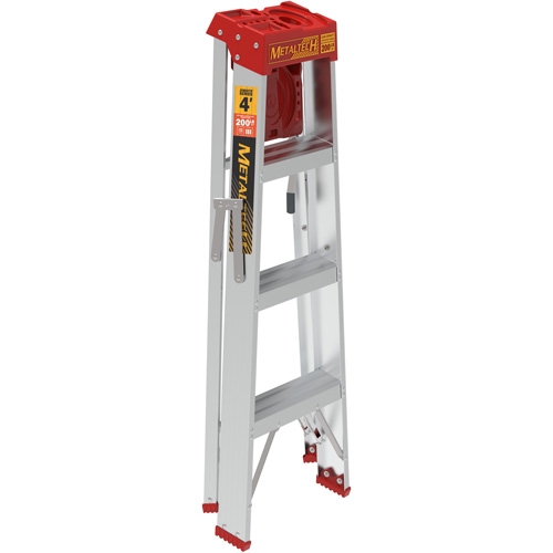 Escabeau avec plateau &agrave; peinture, 4', Aluminium, Capacit&eacute; 200 lb, Type 3 NRZ Safety Inc.