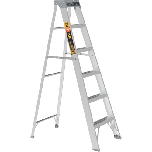 Escabeau, 6', Aluminium, Capacit&eacute; 225 lb, Type 2 NRZ Safety Inc.