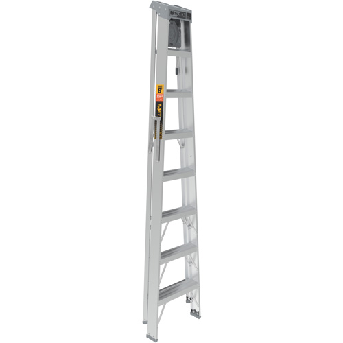 Step Ladder with Paint Tray, 8', Aluminum, 225 lbs. Capacity, Type 2 NRZ Safety Inc.