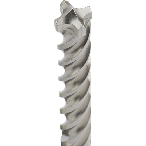 MX4 4-Cutter SDS-Plus Rotary Hammer Drill Bit, 5/8", SDS-Plus Shank, Carbide NRZ Safety Inc.
