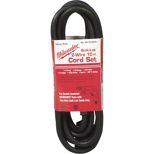 2-Wire Quik-Lok&reg; Cord NRZ Safety Inc.