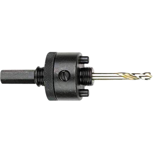 Hole Saw Arbor &amp Pilot Drills, 1-1/4" and Larger, 7/16" Shank NRZ Safety Inc.