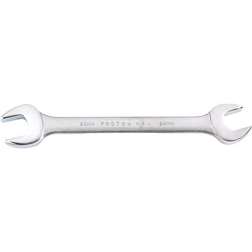Open-End Wrench, 24 mm x 26 mm, Satin NRZ Safety Inc.