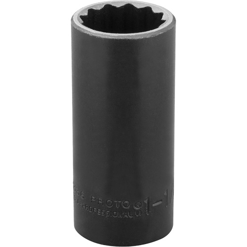 Douille, Chocs, 1-1/8", Prise 1/2", 12 pans, Profond NRZ Safety Inc.