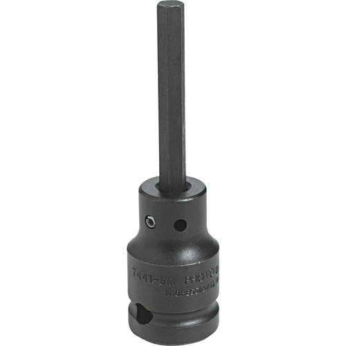 Douille pour foret &agrave; chocs, Hexagonale, 12 mm x 3-1/4" lo, Prise 1/2" NRZ Safety Inc.