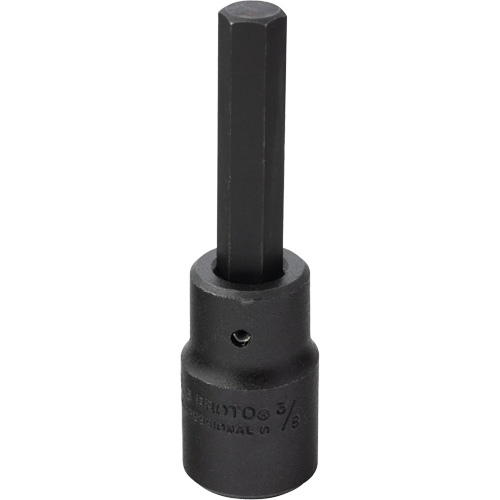 Embout &agrave; ins&eacute;rer, Hexagonale, 3/8" x 3-1/4" lo, Prise 1/2" NRZ Safety Inc.