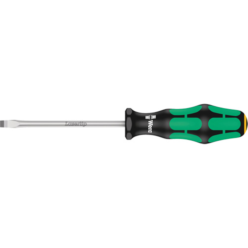 Tapered Slotted Screwdriver, 0.8 mm, 7-3/4" L, Plastic Handle NRZ Safety Inc.