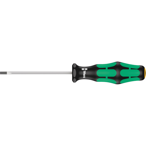Tournevis pour vis &agrave; fente, Tige de 1/8", Ronde, 6-5/16" lo, Prise en Plastique NRZ Safety Inc.