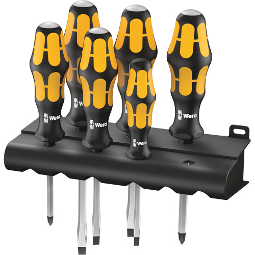 Series 900 Screwdriver set Chiseldriver & Rack, 6 Pcs. NRZ Safety Inc.