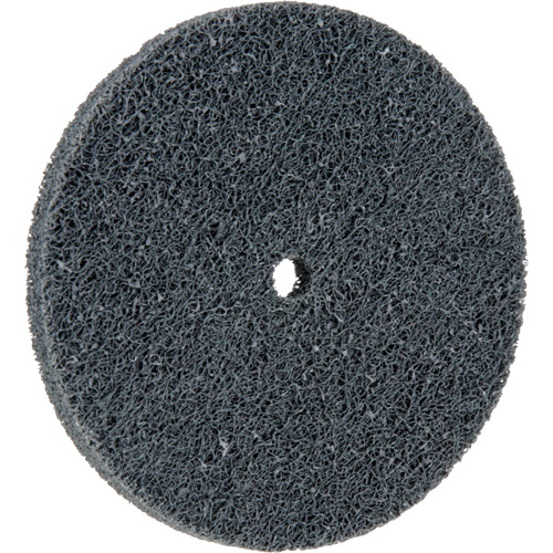 Meule homog&egrave;ne &agrave; faible densit&eacute; de s&eacute;rie 500 Standard Abrasives, 3" x 1/4", Arbre de 1/4", Grain de Fin, Carbure de silicium NRZ Safety Inc.