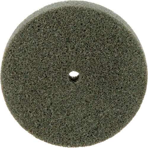 Meule homog&egrave;ne &agrave; faible densit&eacute; de s&eacute;rie 500 Standard Abrasives, 3" x 1/2", Arbre de 1/4", Grain de Moyen, Oxyde d'aluminium NRZ Safety Inc.