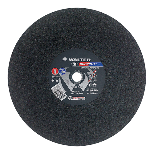 Chopcut Cut-Off Wheel, 16" x 7/8", 1" Arbor, Type 1, Aluminum Oxide, 3800 RPM NRZ Safety Inc.