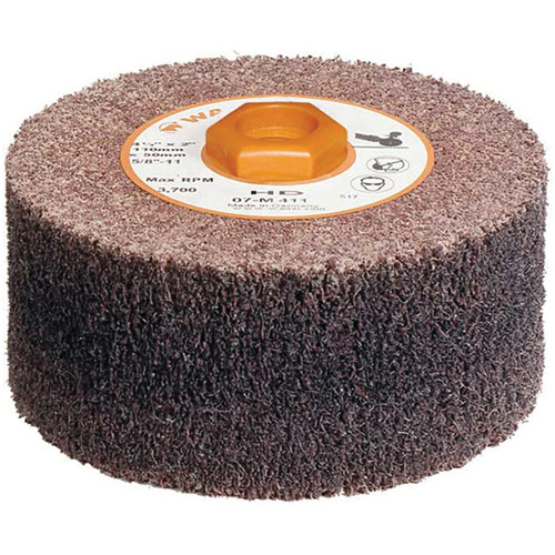 Tambour Blendex &agrave; haute densit&eacute;, 4-1/2" dia. x 2" la, 5/8"-11 Arbre, Grain HD NRZ Safety Inc.