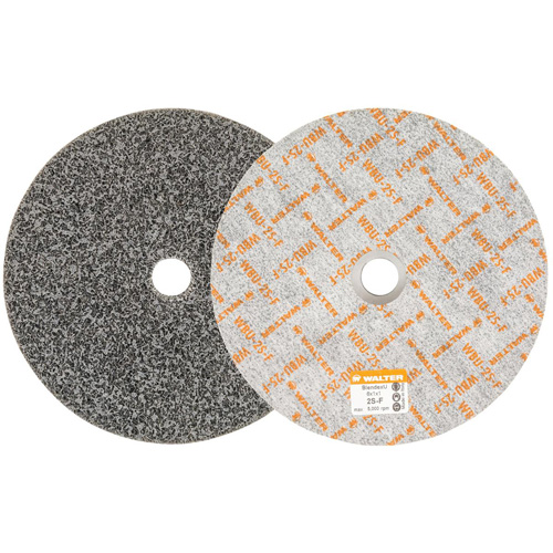 Blendex U Finishing Wheel, 6" Dia., 2SF Grit, Silicon Carbide NRZ Safety Inc.