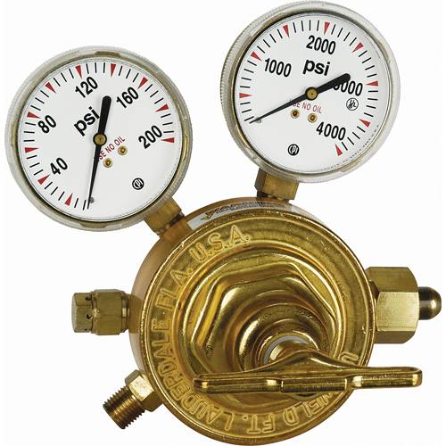 D&eacute;tendeur &agrave; simple d&eacute;tente de s&eacute;rie lourde, Oxyg&egrave;ne, Entr&eacute;e CGA540 NRZ Safety Inc.