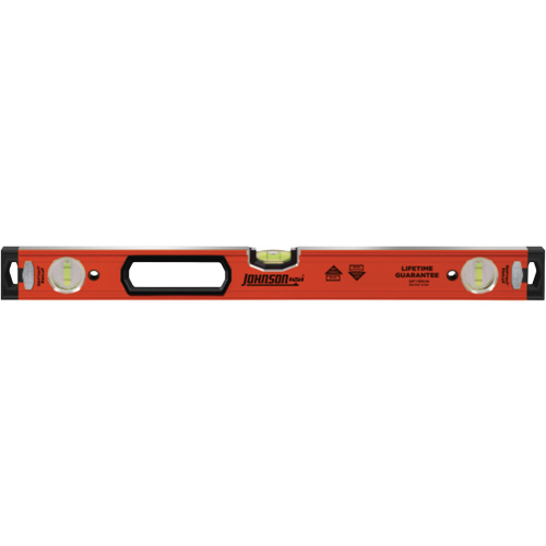 Heavy Duty Level, Box, 24" L, Aluminum, Non-Magnetic NRZ Safety Inc.