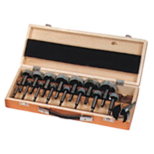 Bormax Forstner Bit Kits in a Wooden Box, 16 Pieces, High Carbon Steel NRZ Safety Inc.