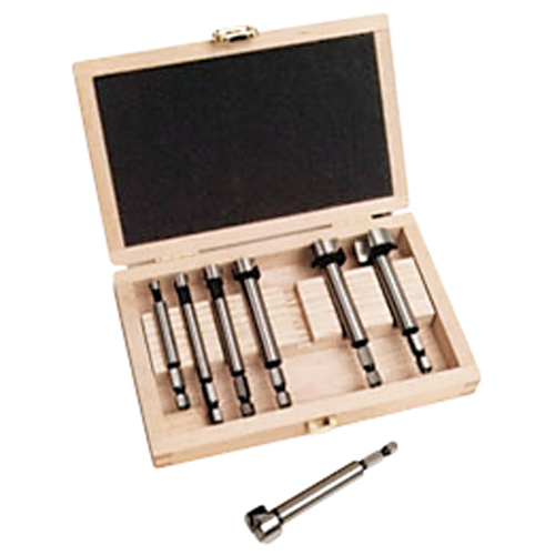 Woodpecker Forstner Bit Kits in a Wooden Box, 7 Pieces, High Carbon Steel NRZ Safety Inc.