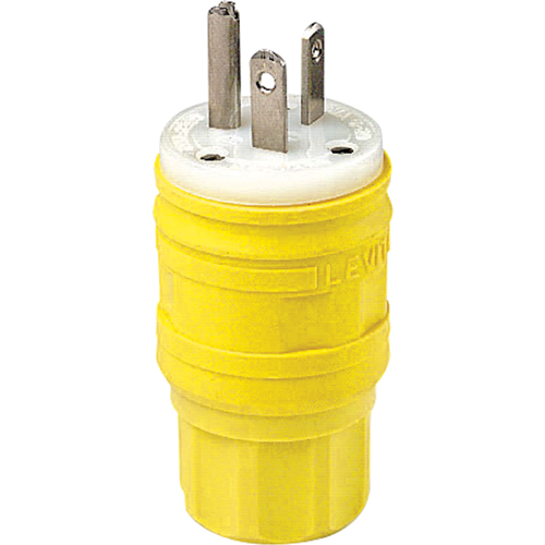 Pris &agrave; lames droites &eacute;tanche Wetguard, Plastique, 20 A, 250 V NRZ Safety Inc.