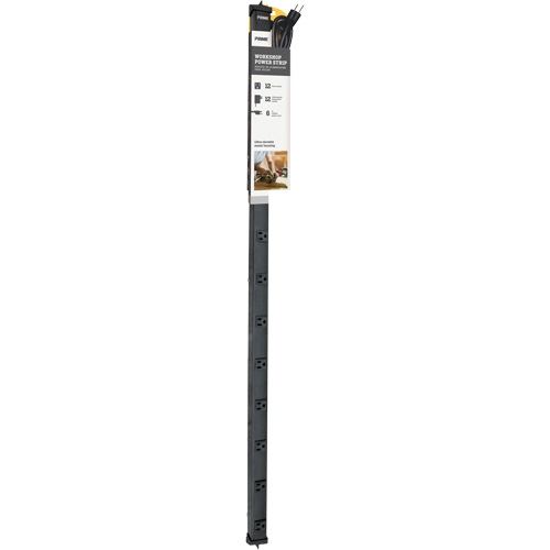 4' Power Strip, 12 Outlet(s), 6', 125 V NRZ Safety Inc.