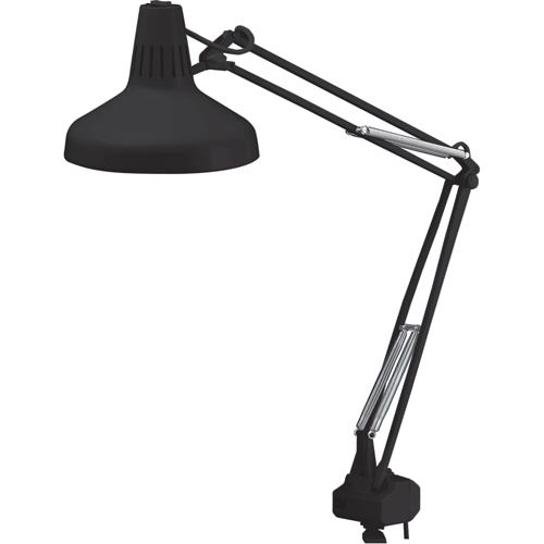 LAMPES DE TRAVAIL COMBIN&eacute;ES ROBUSTES, 22/60 W, Fluorescent/Incandescente, Col 45", Noir NRZ Safety Inc.