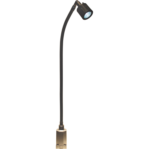 Lampe &agrave; col-de-cygne &agrave; flux &eacute;lev&eacute; de la s&eacute;rie LS, 5 W, DEL, Col 27", Noir NRZ Safety Inc.