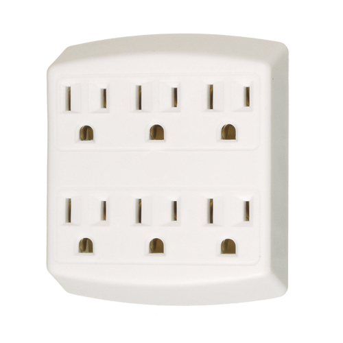 Adaptors, 6 Outlet(s), 15 Amps, 1875 W, 125 NRZ Safety Inc.