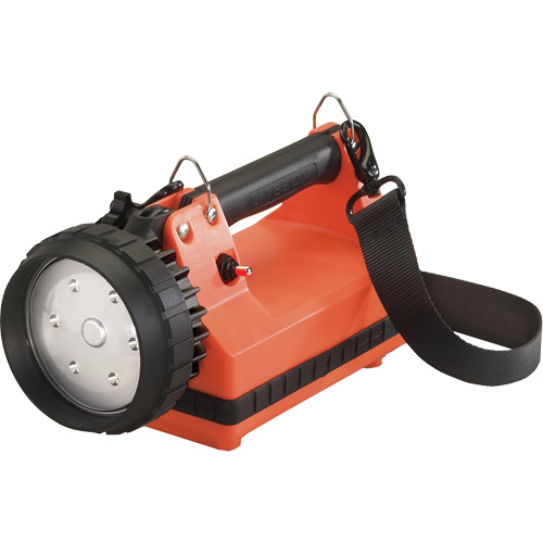 E-Flood&reg; FireBox&reg; Lantern with Standard System, LED, 615 Lumens, 8 Hrs. Run Time, Rechargeable Batteries, Included NRZ Safety Inc.