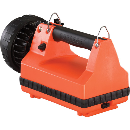 Lanterne avec syst&egrave;me de d&eacute;faillance de l'alimentation E-Spot LiteBox, DEL, 1500 lumens, 7 hres de fonctionnement, piles Rechargeable, Compris NRZ Safety Inc.