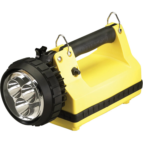 Lanterne avec syst&egrave;me de montage pour v&eacute;hicule E-Spot FireBox, DEL, 540 lumens, 7 hres de fonctionnement, piles Rechargeable, Compris NRZ Safety Inc.