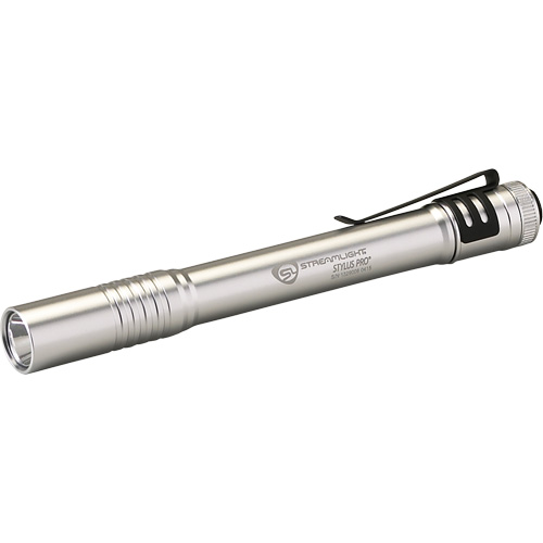 Lampe stylo Stylus Pro, DEL, 100 lumens, Corps en Aluminium, piles AAA, Compris NRZ Safety Inc.