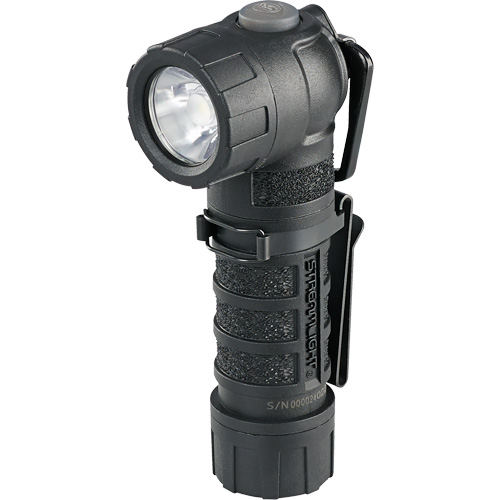 Lampe de poche &agrave; angle droit PolyTac 90 X, DEL, Piles CR123A, Polym&egrave;re NRZ Safety Inc.
