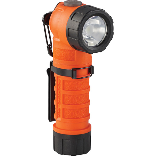 PolyTac&reg; 90 X Right Angle Flashlight, LED, CR123A Batteries, Polymer NRZ Safety Inc.