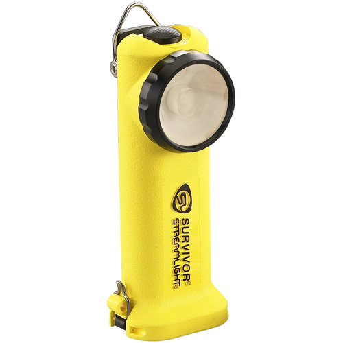 Survivor&reg; Flashlight with Charger, LED, Rechargeable/AA Batteries, Nylon Polymer NRZ Safety Inc.