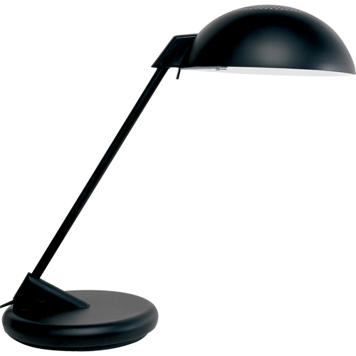 Lampe de bureau, 100 W, Incandescente, Noir NRZ Safety Inc.